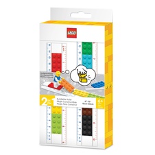 LEGO 2.0 Convertible Ruler with Minifigure