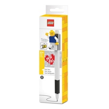 LEGO Gélové pero s minifigúrkou, čierne - 1 ks