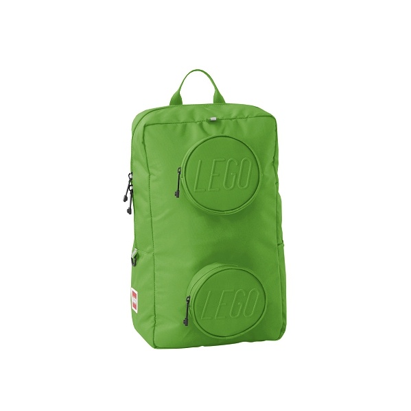 Green lego backpack top