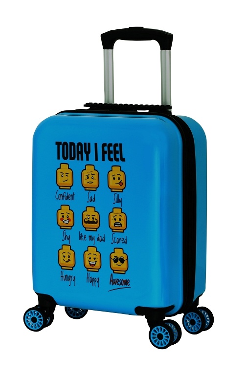 LEGO Luggage PLAY DATE 16" - LEGO® minifigures™, TODAY I FEEL