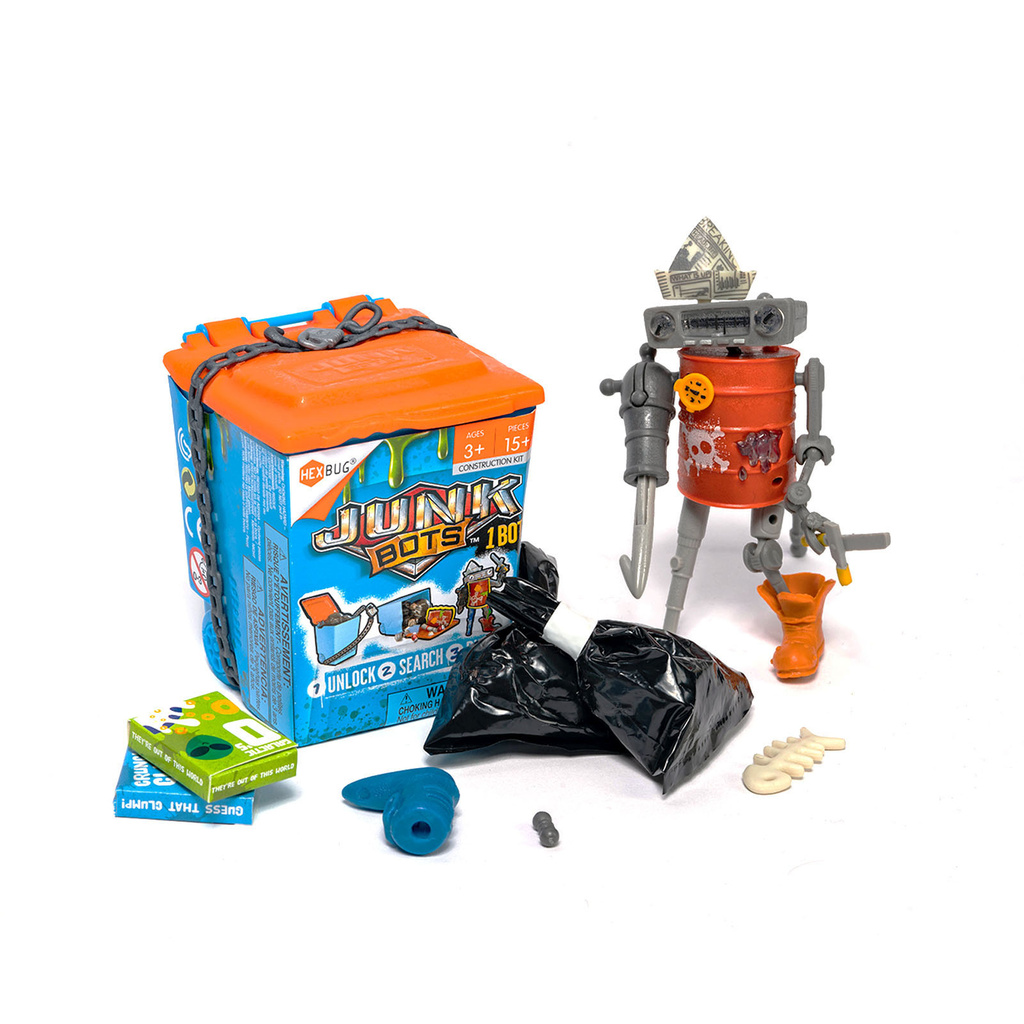 HEXBUG JUNKBOTS - Trash Bin Asmt 1 x Junkbots
