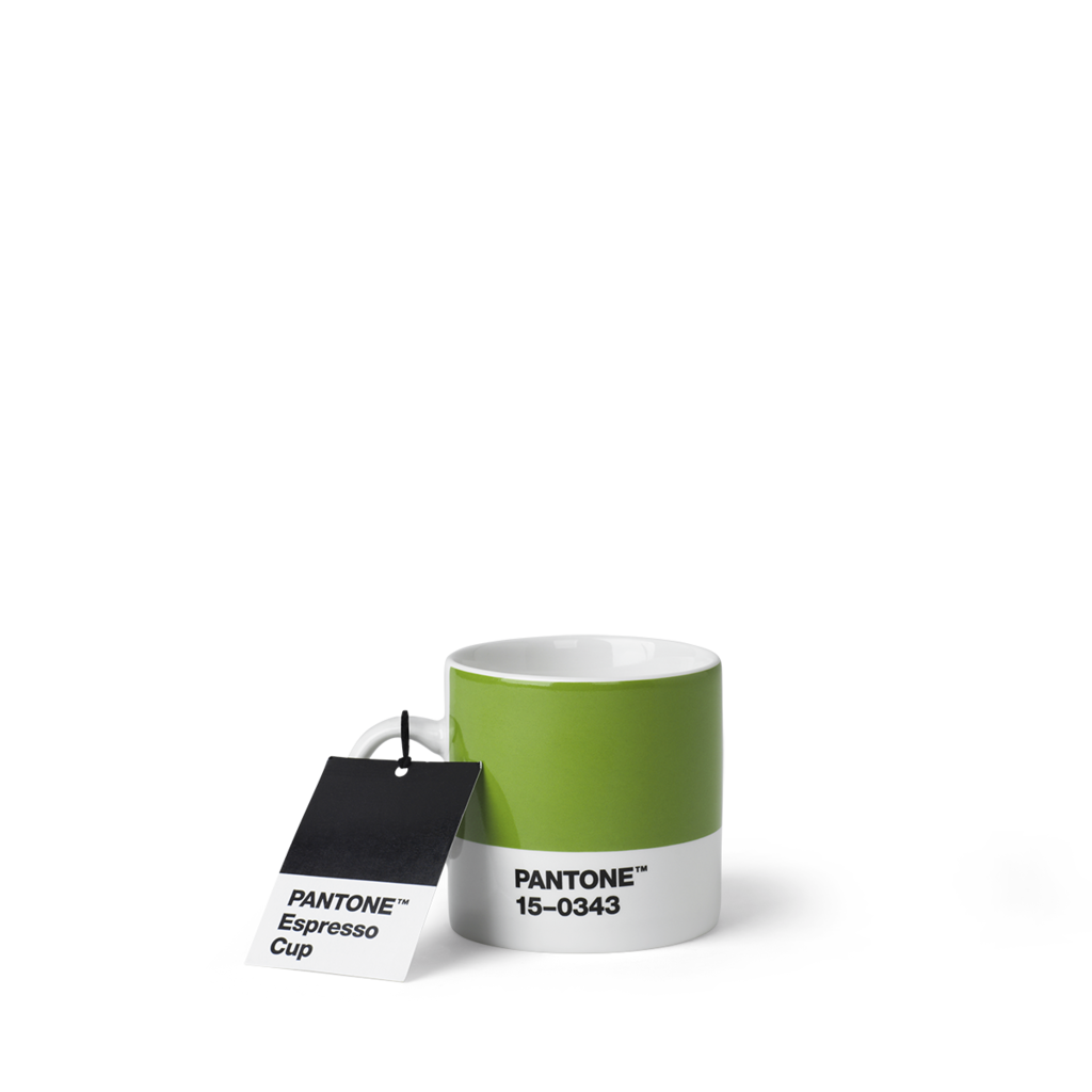 PANTONE Espresso cup - Green 15-0343