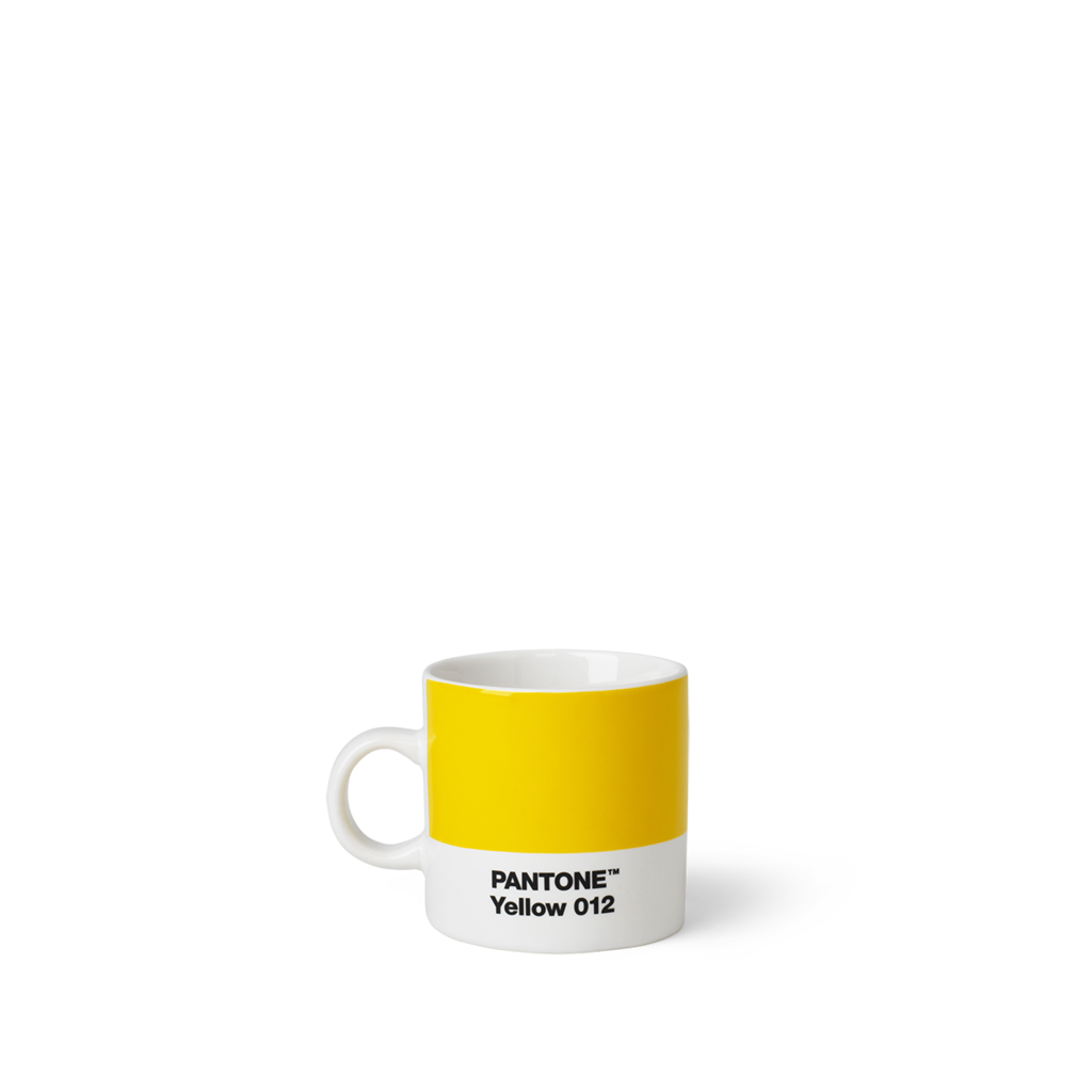 PANTONE Espresso cup - Yellow 012