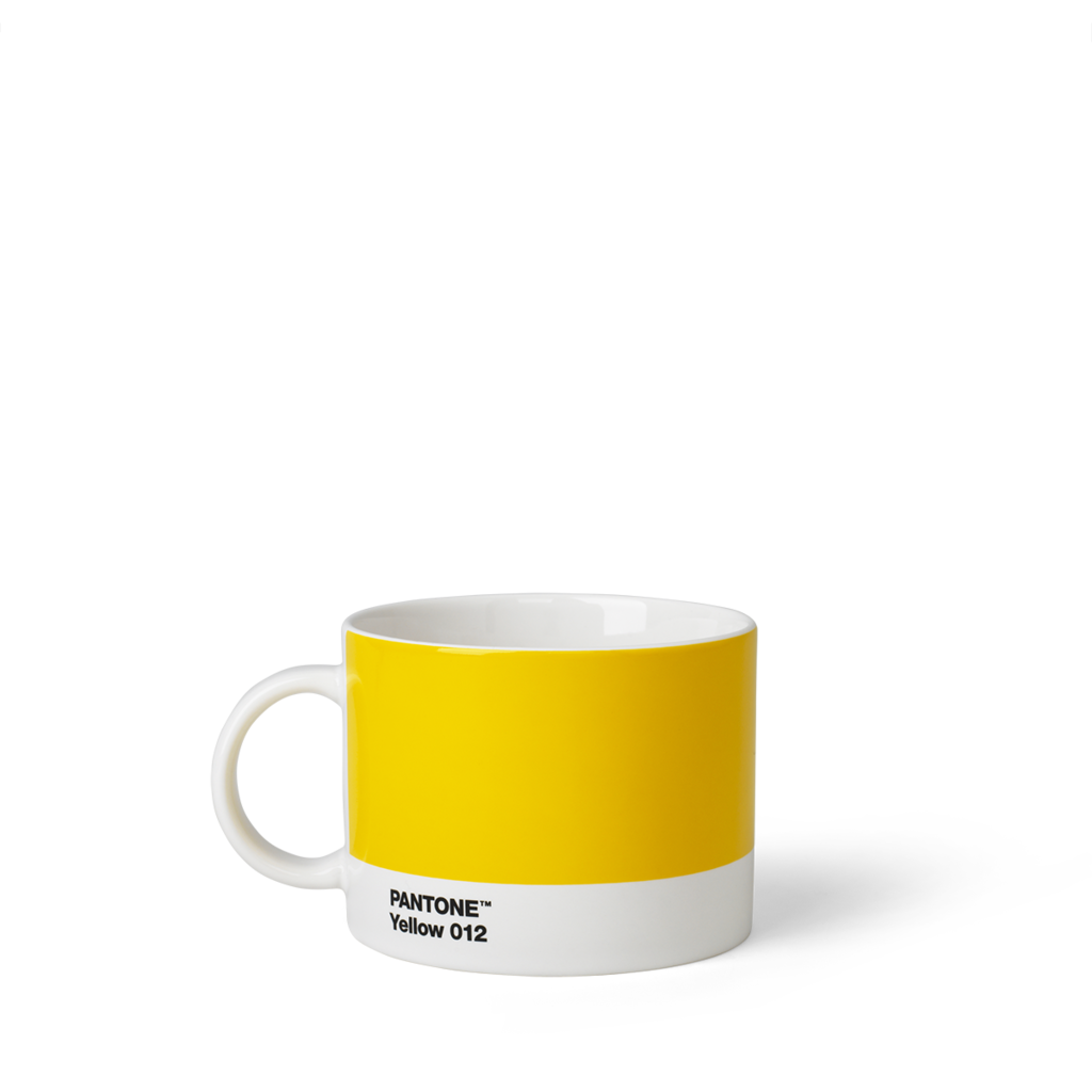 PANTONE Hrnek na čaj - Yellow 012