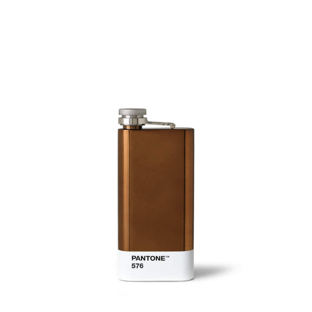 PANTONE Hip Flask - Bronze 8582 C