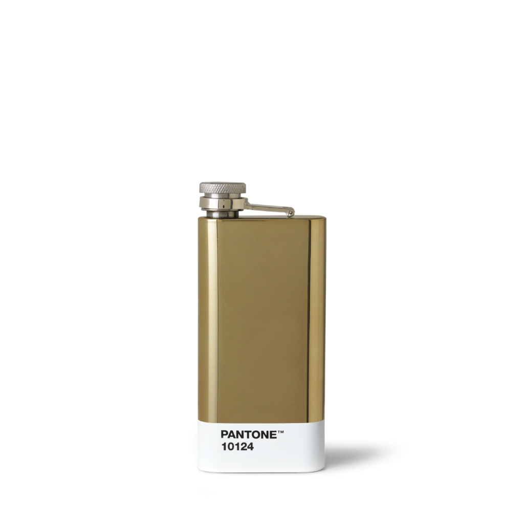 PANTONE Hip Flask - Gold 10343 C