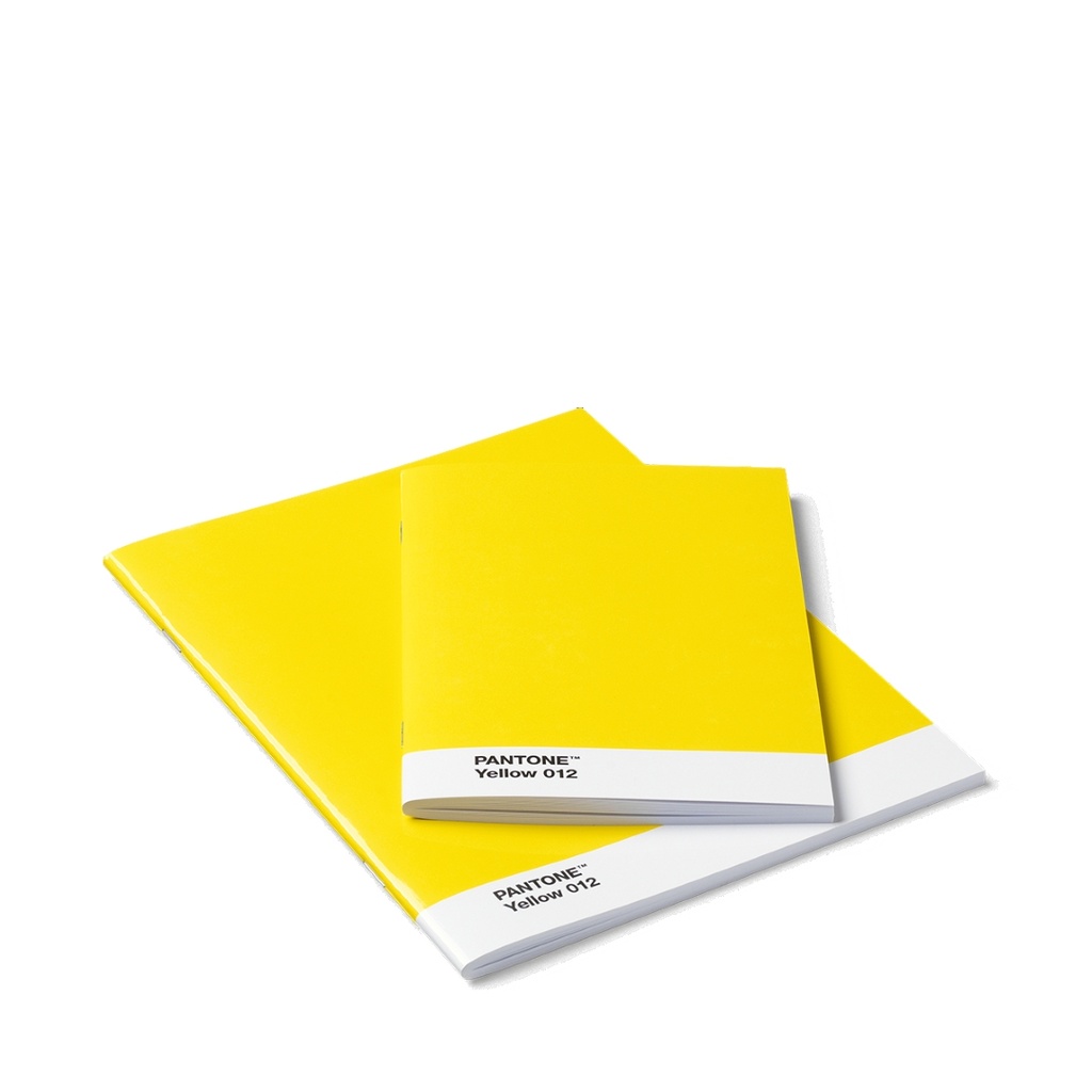 PANTONE Zápisník, 2 velikosti, měkká vazba - Yellow 012 - 101430012.jpg