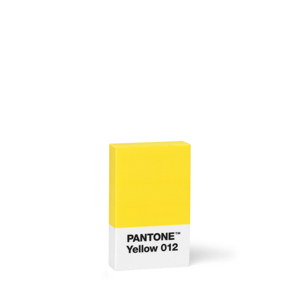 PANTONE Mazací Pryž - Yellow 012