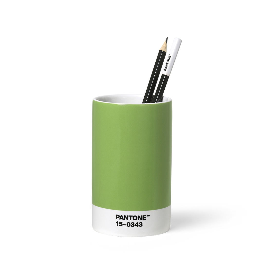 PANTONE Keramický stojánok na ceruzky - Green 15-0343