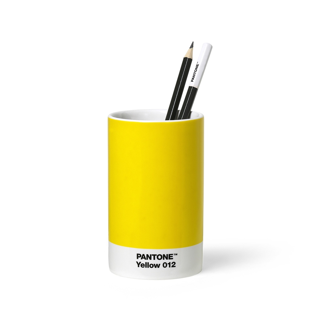 PANTONE Keramický stojánok na ceruzky - Yellow 012