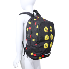 LEGO Faces Black- School Backpack