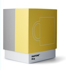 PANTONE Mug - Illuminating 13-0647 & Ultimategray 17-5104 COY21 in Gift Box