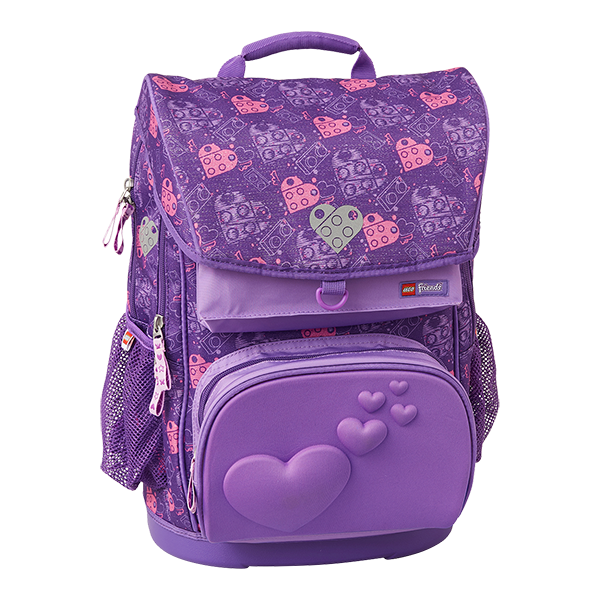 LEGO Friends Hearts Maxi School Bag 2 PCS. SET