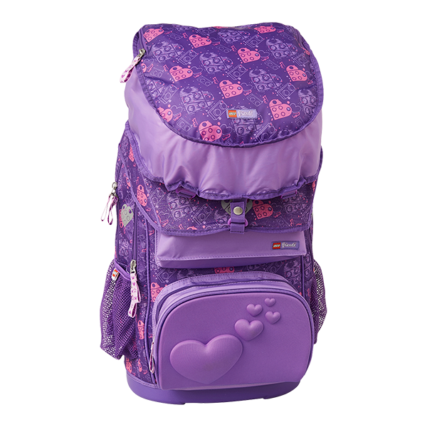 LEGO Friends Hearts Maxi School Bag 2 PCS. SET