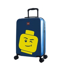 LEGO Luggage ColourBox Minifigure Head 20" - Námornícka modrá