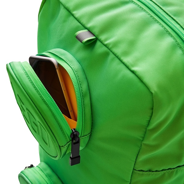 Green lego backpack top