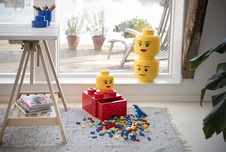 LEGO Storage Head (small) - Girl