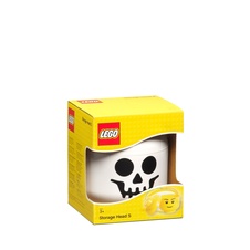 LEGO úložná hlava (veľkosť S) - kostlivec