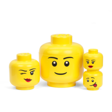 LEGO Storage Head (large) - Boy