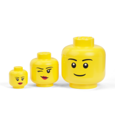 LEGO Storage Head (large) - Girl