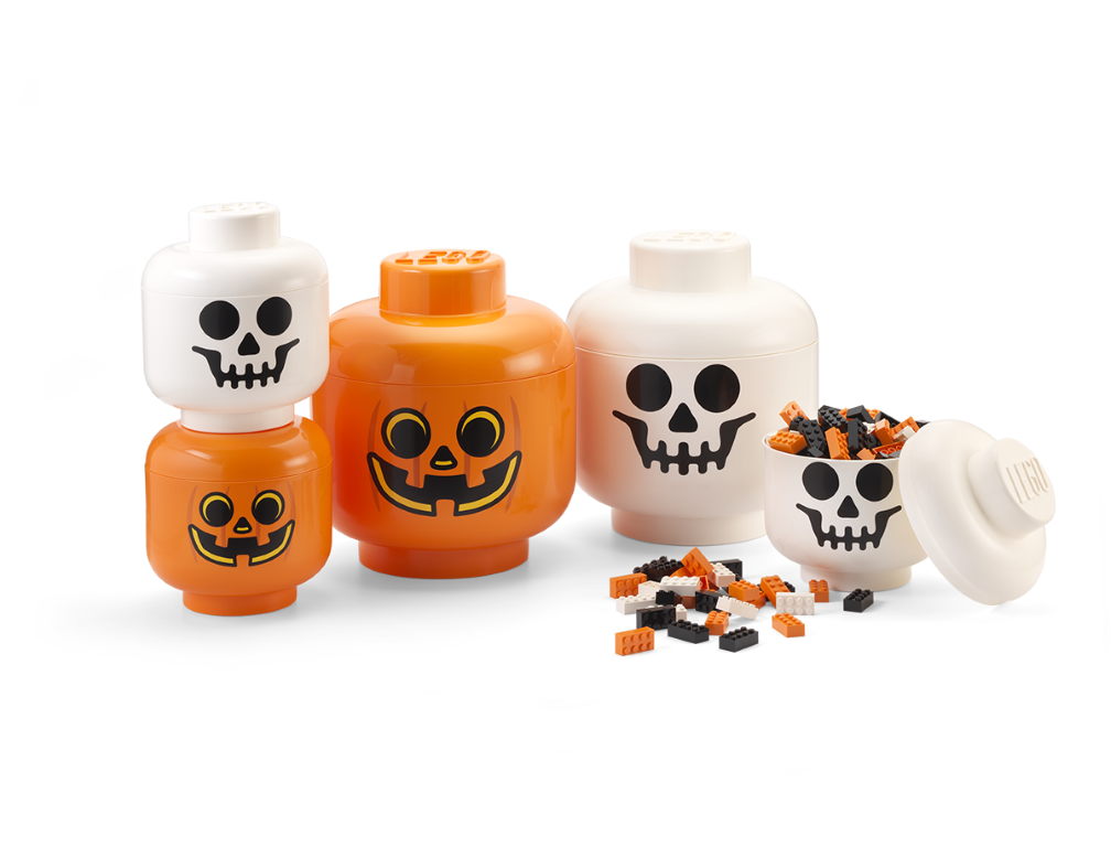 Lego pumpkin head online