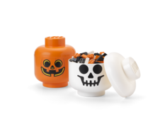 LEGO Storage Head (large) - Pumpkin