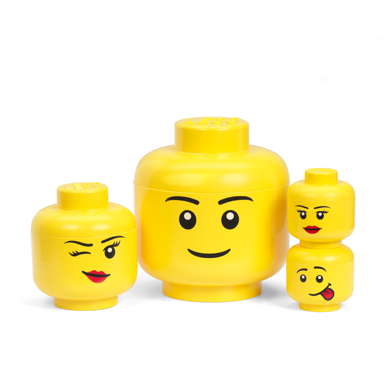 Small lego head outlet