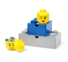 LEGO Storage Head (mini) - Girl