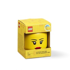 LEGO Storage Head (mini) - Girl