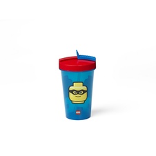 LEGO Tumbler with Straw Transparent Blue (Classic)