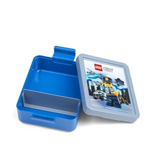 LEGO City box na desiatu - modrá