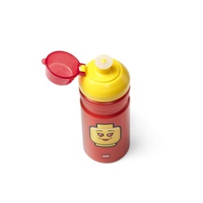 LEGO Drinking Bottle Red (Iconic Girl)