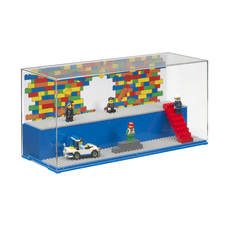 LEGO Iconic Play and Display Case - Blue