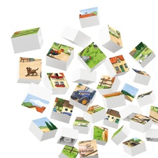 HUBELINO Puzzle Life on the farm (35 pcs)