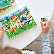 HUBELINO Puzzle Life on the farm (35 pcs)