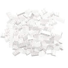 HUBELINO White Building Blocks, 120 pcs