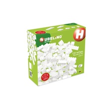 HUBELINO White Building Blocks, 120 pcs