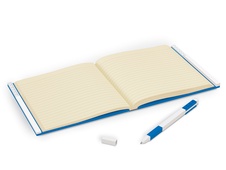 LEGO 2.0 Locking Notebook with Gel Pen - Blue