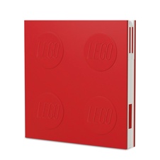 LEGO 2.0 Locking Notebook with Gel Pen -Red