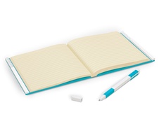 LEGO 2.0 Locking Notebook with Gel Pen - Azur