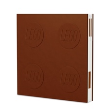 LEGO 2.0 Locking Notebook with Gel Pen - Brown