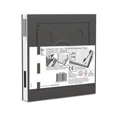 LEGO 2.0 Locking Notebook with Gel Pen - Black