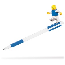 LEGO Gélové pero s minifigúrkou, modré - 1 ks