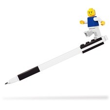 LEGO 2.0 Black Gel Pen with Minifigure