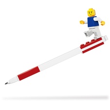 LEGO 2.0 Red Gel Pen with Minifigure