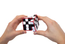 RECENTTOYS Checker Cube