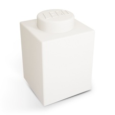 LEGO Classic 1x1 Silicone Brick 1000% Nitelite - WHITE