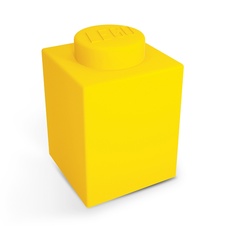 LEGO Classic 1x1 Silicone Brick 1000% Nitelite - YELLOW