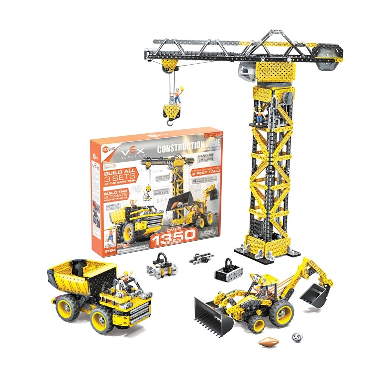 HEXBUG VEX Stavební set (jeřáb, bagr, sklápěč) - 807097_1.jpg