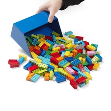 LEGO Brick Scooper Set (2pcs) - Blue/Red